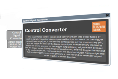 Q-Sys Plugin: Control Converter